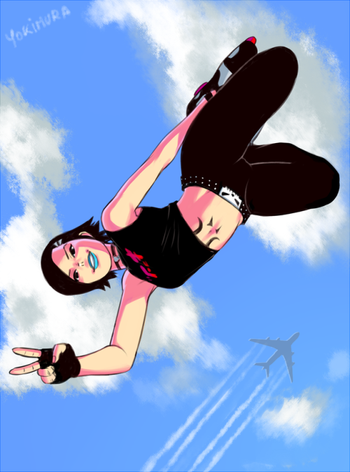 1girl cube_(jsr) jet_set_radio sega tagme