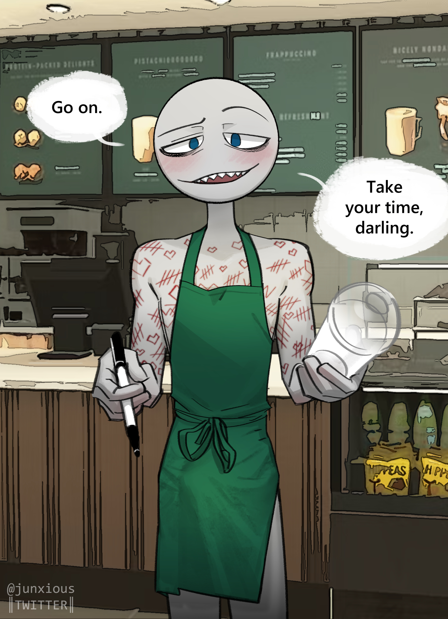 grim reality descends