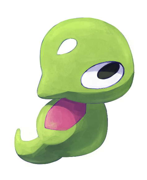 animal_focus black_eyes commentary full_body gen_6_pokemon ieaka legendary_pokemon looking_at_viewer nintendo no_humans pokemon pokemon_(creature) simple_background solo transparent_background zygarde zygarde_cell