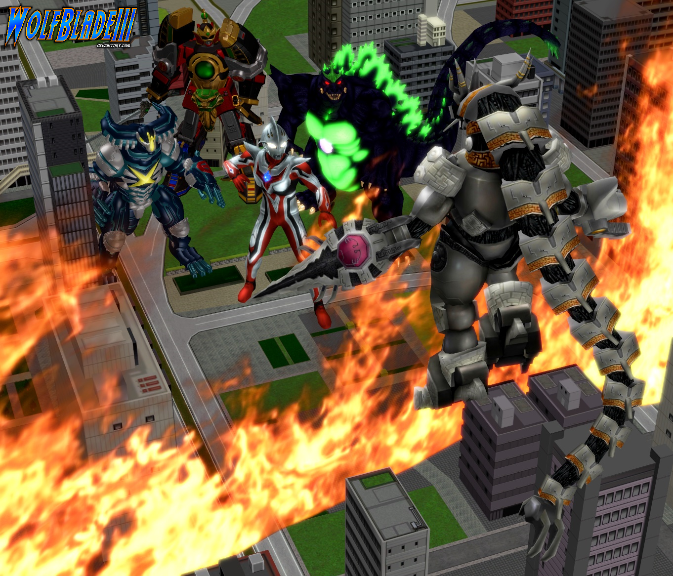 advance_communication_company artist_request blue_eyes character_request claws crossover dairen'oh energy fangs full_body galactron galatron glowing glowing_eyes godzilla godzilla_(series) gomora gosei_sentai_dairanger horns kaiju mighty_morphin_power_rangers monster no_humans open_mouth power_rangers red_eyes scales sharp_teeth single_horn standing super_godzilla super_godzilla_(character) super_sentai tagme tail teeth thuner_megazord tokusatsu ultra_series ultraman ultraman_(1st_series) ultraman_nexus ultraman_nexus_(series) ultraman_x_(series) weapon wolfblade111 xnalara xps