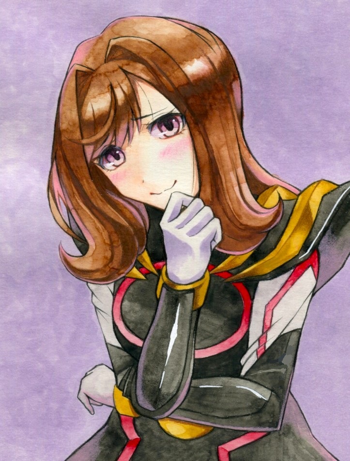 1girl 2025 20s :3 adk-em armor bandai bandai_namco black_armor black_bodysuit bodysuit brown_hair buckle claws detective gloves gozyu_unicorn ichikawa_sumino jewelry mask n-type no.1_sentai_gozyuger purple_eyes ring solo super_sentai toei_company tokusatsu tsumegabuckle tv_asahi unworn_mask