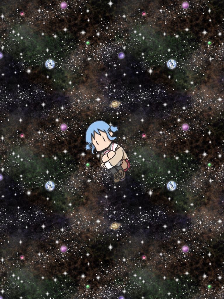 1girl black_socks blue_hair brown_shoes cube_hair_ornament earth_(planet) floating full_body galaxy galaxy_background hair_ornament hugging_own_legs long_sleeves naganohara_mio naganoharamiomio nichijou plaid_clothes plaid_skirt planet pleated_skirt red_skirt sailor_collar saturn_(planet) school_uniform shoes short_hair short_twintails skirt socks solo space sparkle tokisadame_school_uniform twintails white_sailor_collar wide_shot |_|