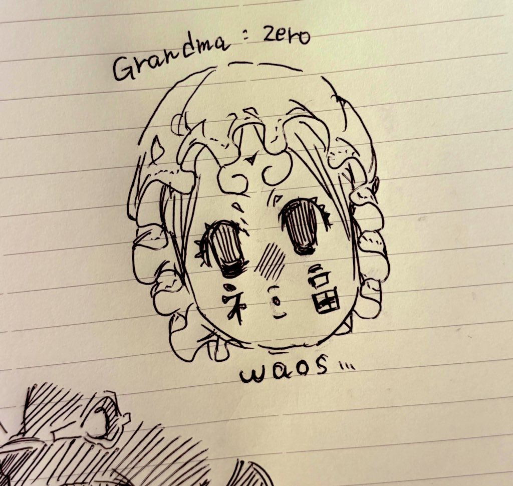 1boy :o bonnet cheek_tattoo facial_mark facial_tattoo facing_viewer head_only lineart looking_at_viewer male_focus nanako_nuchitsu paper parted_lips shuumatsu_no_valkyrie solo tattoo upper_body zerofuku_(shuumatsu_no_valkyrie)