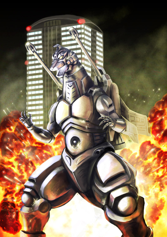 aircraft artillery cannon chiba_(city) directed-energy_weapon embers energy_cannon energy_weapon epic explosion fire g-force garuda_(godzilla) giant giant_monster giant_robot glowing_mouth godzilla_(series) godzilla_vs._mechagodzilla_ii japan_self-defense_force jetpack kaiju maser_cannon mecha mechagodzilla military military_vehicle monster nyoruniru plasma_cannon plasma_grenade_(godzilla) real_world_location robot shoulder_cannon sparks stomach_cannon super_mechagodzilla toho united_nations_godzilla_countermeasure_center war weapon world_business_garden