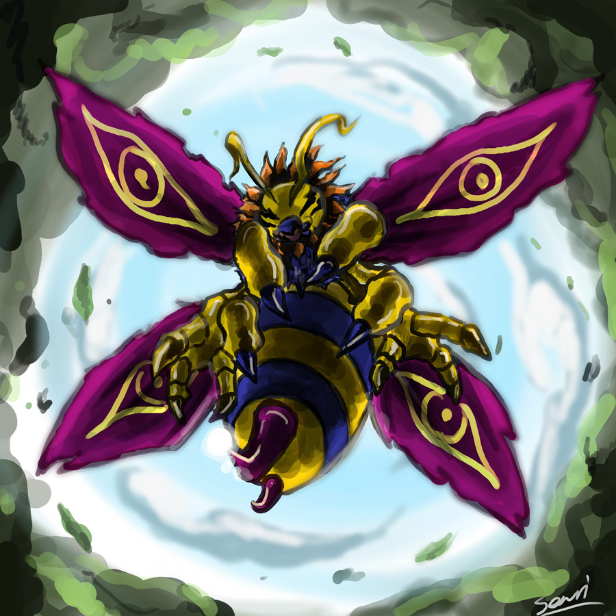 beak digimon digimon_(creature) flymon solo wings