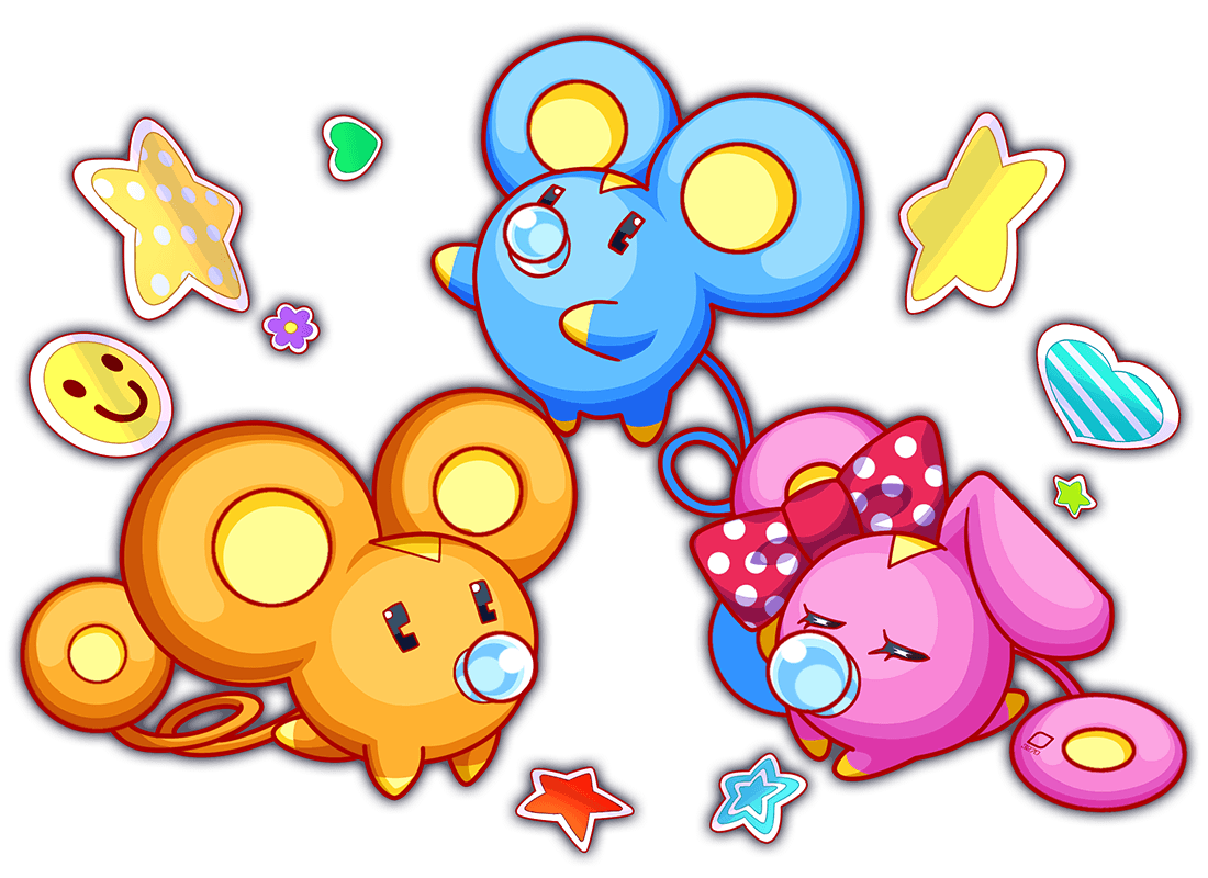1girl 2boys anime_coloring aqua_tail artist_request black_eyes bow closed_eyes crash_fever eyelashes flower_sticker full_body game_cg heart_sticker little_jerries lying multiple_boys no_humans number_tattoo numbered official_art on_stomach orange_tail outline pacifier pink_tail polka_dot polka_dot_bow red_bow red_outline single_ear_down sleeping smiley_face square square_tattoo star_sticker tachi-e tail_tattoo tattoo third-party_source transparent_background