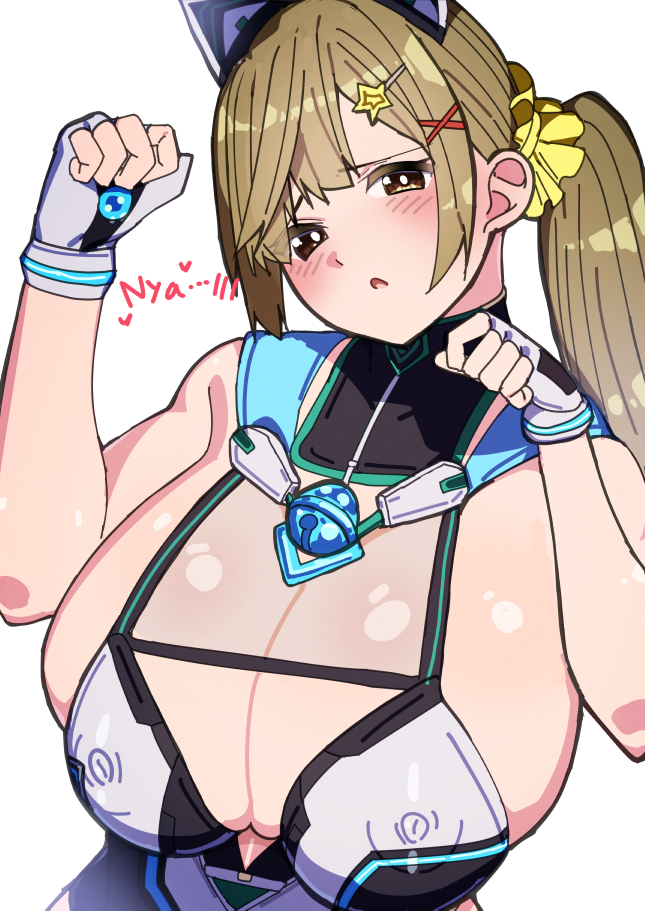 1girl blonde_hair breasts dead_or_alive dead_or_alive_xtreme dead_or_alive_xtreme_venus_vacation huge_breasts long_hair misaki_(doa) nishisan_(mikurosu)
