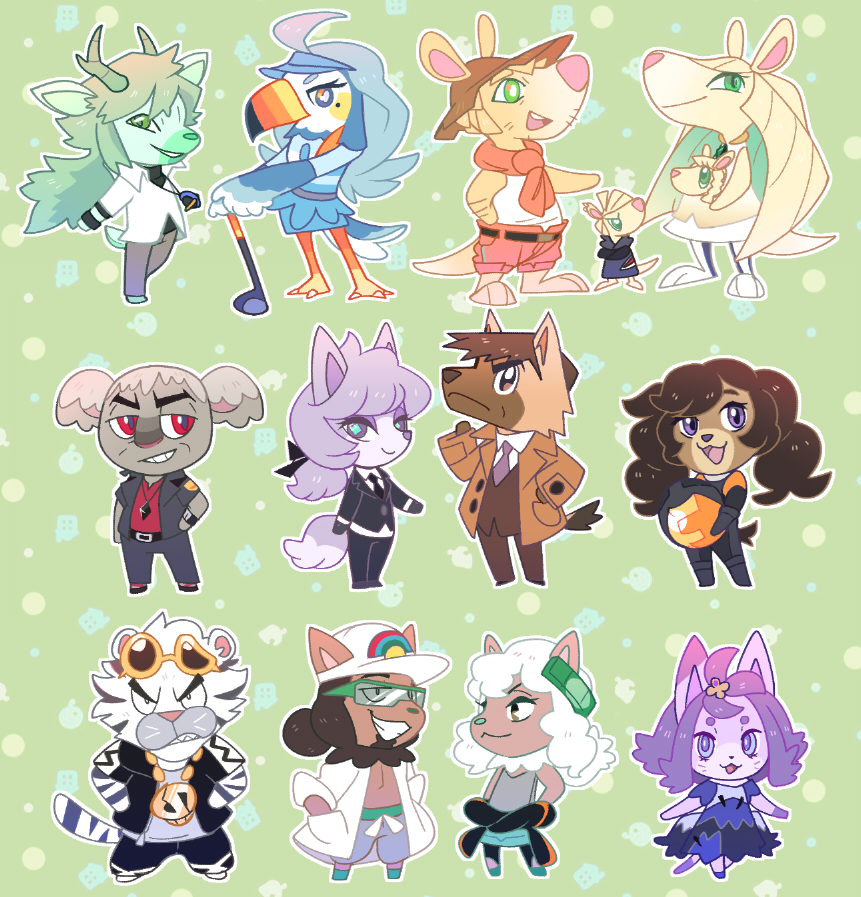 6+boys 6+girls :3 :d acerola_(pokemon) ahoge anabel_(pokemon) angry animal_crossing animal_crossing_(style) animal_ears antlers beak bear_girl belt belt_buckle bird_girl bird_legs black_belt black_bodysuit black_dress black_hoodie black_jacket black_leggings black_necktie black_pants black_ribbon black_shirt blonde_hair blue_eyes blue_hat blue_skirt bodysuit brown_coat brown_eyes brown_hair brown_hat brown_pants brown_vest buckle capri_pants cat_ears cat_girl cat_tail child clenched_teeth closed_mouth clothes_around_waist coat collared_jacket collared_shirt commentary deer_antlers deer_boy deer_ears dress emma_(pokemon) english_commentary essentia_(pokemon) eyelashes eyewear_on_head facial_hair family father_and_daughter father_and_son flipped_hair furry furry_female furry_male gladion_(pokemon) glasses goatee gold_necklace golf_club gradient_clothes gradient_dress green-framed_eyewear green_background green_eyes green_hair grey_jacket grey_pants grey_tank_top grin guzma_(pokemon) hair_bun hair_ribbon hand_in_pocket hands_in_pockets hat helmet holding holding_golf_club holding_unworn_helmet hood hood_down hoodie horns husband_and_wife jacket jacket_around_waist jewelry kahili_(pokemon) kangaroo_boy kangaroo_ears kangaroo_girl koala_boy koala_ears lab_coat lapels leggings lillie_(pokemon) long_hair long_sleeves looker_(pokemon) low_ponytail lusamine_(pokemon) medium_hair mohn_(pokemon) mole mole_under_eye mother_and_daughter mother_and_son multiple_boys multiple_girls n_(pokemon) nanu_(pokemon) neckerchief necklace necktie nintendo open_clothes open_coat open_hoodie open_jacket open_mouth orange_neckerchief orange_pants outline over-rim_eyewear pants patchwork_clothes pokemon pokemon_sm ponytail professor_burnet professor_kukui purple_dress purple_eyes purple_hair purple_necktie red_eyes red_shirt ribbon semi-rimless_eyewear serious sharp_teeth shirt short_hair short_sleeves single_hair_bun skirt sleeveless sleeveless_dress sleeveless_shirt sleeves_rolled_up smile smirk standing straw_hat sunglasses tail tank_top teeth thick_eyebrows tiger_boy tiger_ears tiger_tail twintails unworn_headwear unworn_helmet upper_teeth_only v-shaped_eyebrows vergolophus very_long_hair vest visor_cap white_dress white_hair white_hat white_jacket white_outline white_shirt wolf_ears wolf_girl wolf_tail wristband yellow-framed_eyewear yellow_dress