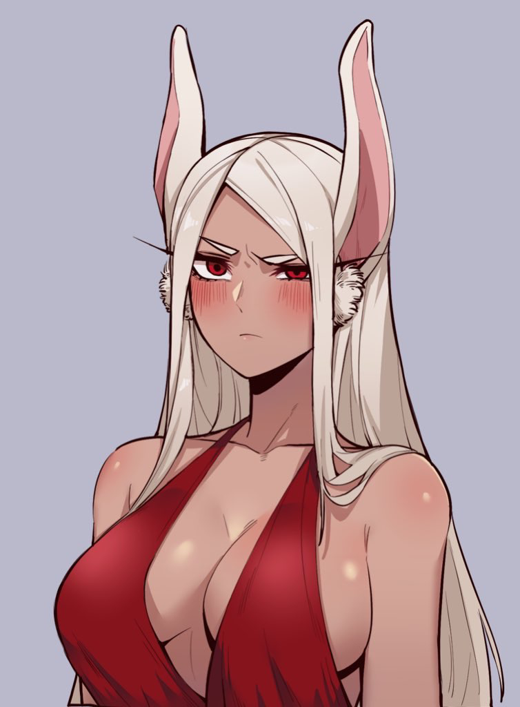 1girl boku_no_hero_academia breasts dark-skinned_female dark_skin large_breasts long_hair mirko