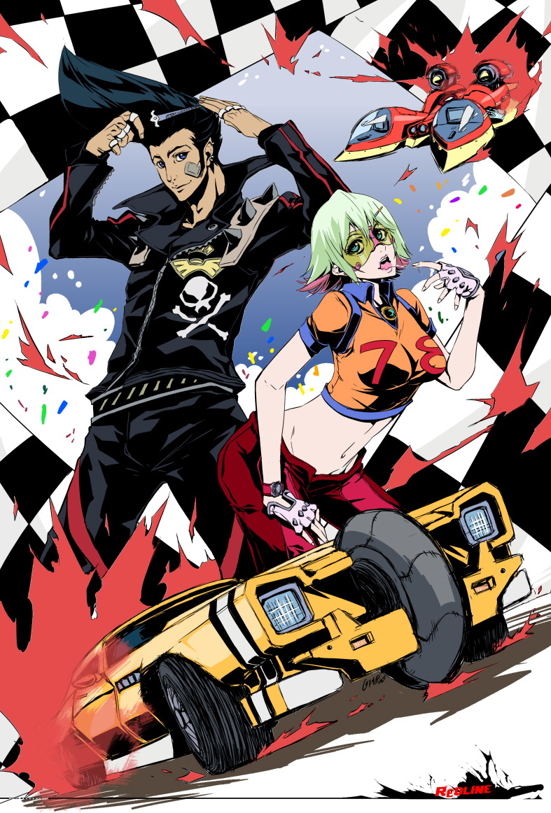 1boy 1girl comipa jp_(redline) redline sonoshee_mclaren tagme
