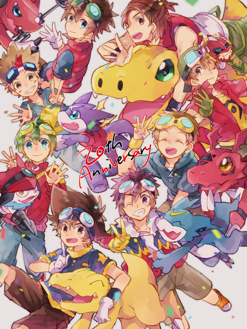 agnimon agumon agumon_(digimon_savers) akashi_tagiru appmon daimon_masaru_(digimon_savers) digimon digimon_adventure digimon_adventure_02 digimon_frontier digimon_savers digimon_tamers digimon_universe:_appli_monsters digimon_xros_wars digimon_xros_wars:_toki_wo_kakeru_shounen_hunter-tachi gatchmon guilmon gumdramon kanbara_takuya kudou_taiki matsuda_takato motomiya_daisuke shinkai_haru shoutmon v-mon yagami_taichi