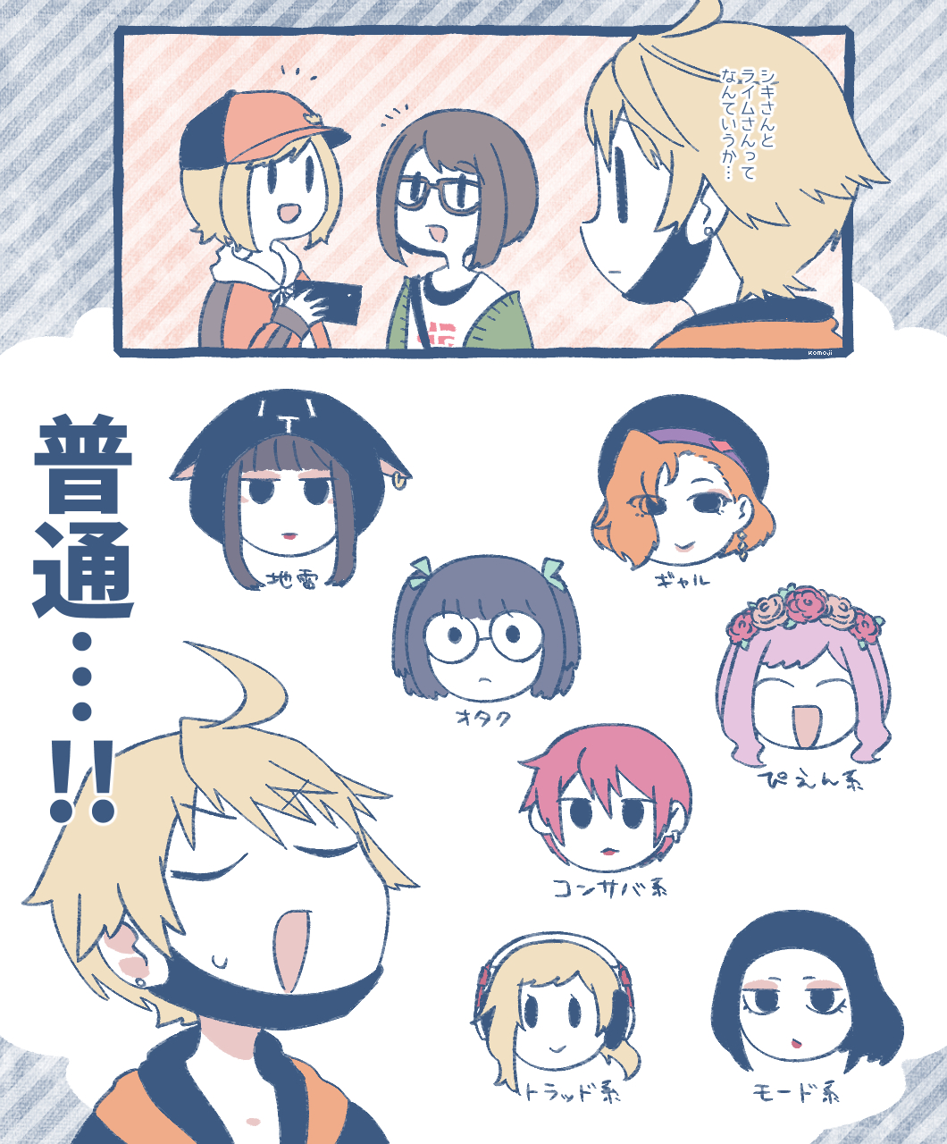 1boy 6+girls animal_ears animal_hood atarashi_coco ayano_(ntwewy) baseball_cap beret bito_raimu black_coat black_hoodie blonde_hair cat_hood cellphone closed_eyes coat ear_piercing earrings eyebrows_hidden_by_hair eyeliner face_mask fake_animal_ears flower_wreath glasses green_jacket hair_ribbon hat headphones highres holding holding_phone hood hoodie jacket jewelry kanade_rindo kanon_(ntwewy) lipstick long_hair makeup mask matsunae_tsugumi misaki_shiki mouth_mask multiple_girls open_mouth orange_hair orange_hoodie phone piercing pink_hair purple_hair ribbon round_eyewear sakurane_shoka shin_subarashiki_kono_sekai shirt smartphone smile subarashiki_kono_sekai sweatdrop twintails two-tone_headwear usui_nagi white_shirt yashiro_uzuki