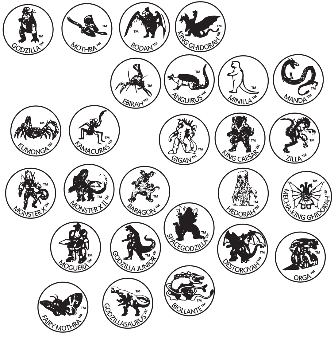 alien alternate_form amputee anguirus armor atragon aunt_and_nephew baby baragon_(godzilla) biollante bug clone conjoined copyright_icon cyborg destoroyah destroy_all_monsters dinosaur dragon eastern_dragon ebirah extra_wings facial_hair fairy_mothra family father_and_son forked_tail frankenstein frankenstein_vs._baragon ghidorah,_the_three-headed_monster giant giant_monster giant_robot gigan godzilla:_final_wars godzilla_(1954) godzilla_(marvel_comic) godzilla_(series) godzilla_2000:_millennium godzilla_junior godzilla_raids_again godzilla_the_series godzilla_vs._biollante godzilla_vs._destoroyah godzilla_vs._gigan godzilla_vs._hedorah godzilla_vs._king_ghidorah godzilla_vs._mechagodzilla godzilla_vs._spacegodzilla godzilla_vs._the_sea_monster godzillasaurus hedorah horns hydra kaiju kaiju_icon kamacuras keizer_ghidorah king_caesar_(godzilla) king_ghidorah kumonga kyoryu logo low_wings machine manda_(godzilla) marvel mecha mecha-king_ghidorah military military_vehicle minilla moguera monster monster_x mothra mothra_(film) mothra_(series) multiple_heads multiple_tails mustache orga_(godzilla) parent_and_child plant praying_mantis prosthesis prosthetic_arm prosthetic_head prosthetic_wing pterosaur rebirth_of_mothra robot rodan rodan_(film) saw sea_monster sea_serpent slime_(creature) solar_panel solar_panel_wings son_of_godzilla space_monster spacegodzilla spider spiked_tail stamp tail toho trademark_icon trendmasters uncle_and_nephew weapon wings zilla