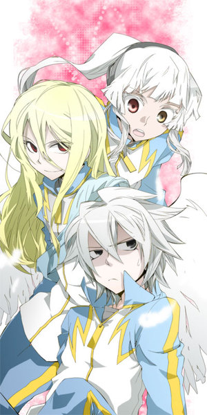 3boys afuro_terumi fuai_rui inazuma_eleven inazuma_eleven_(series) male_focus mudomudo multiple_boys trap yamino_kageto