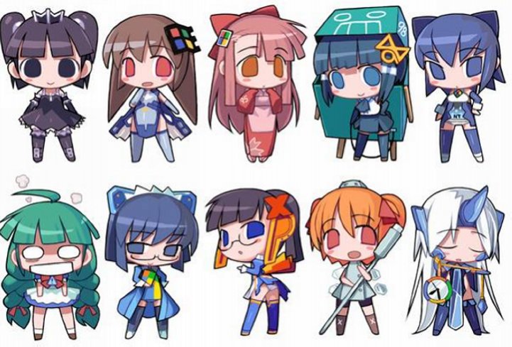 2000 2k-tan 6+girls 95-tan 98-tan ce-tan chibi jpeg_artifacts me-tan microsoft_windows multiple_girls nt-tan os-tan server2003 tan thighhighs xp-tan