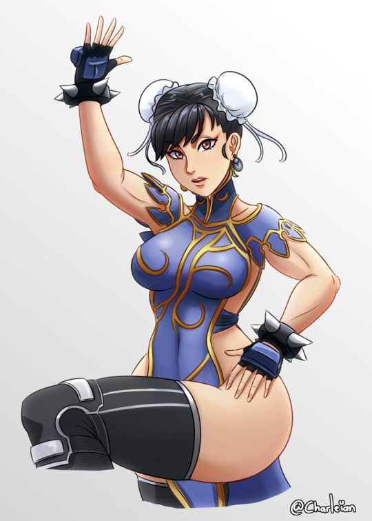 1girl alternate_costume black_hair capcom charleian chun-li official_alternate_costume street_fighter street_fighter_v tagme white_background