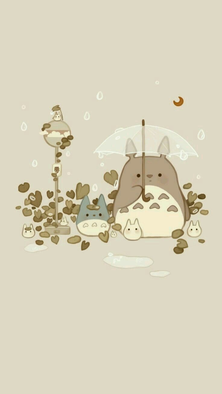artist_request black_eyes closed_mouth creature creature_focus crescent_moon expressionless grey_background highres holding holding_umbrella lamppost leaf looking_ahead moon no_humans overgrown rain simple_background solid_circle_eyes source_request third-party_source tonari_no_totoro totoro transparent transparent_umbrella umbrella