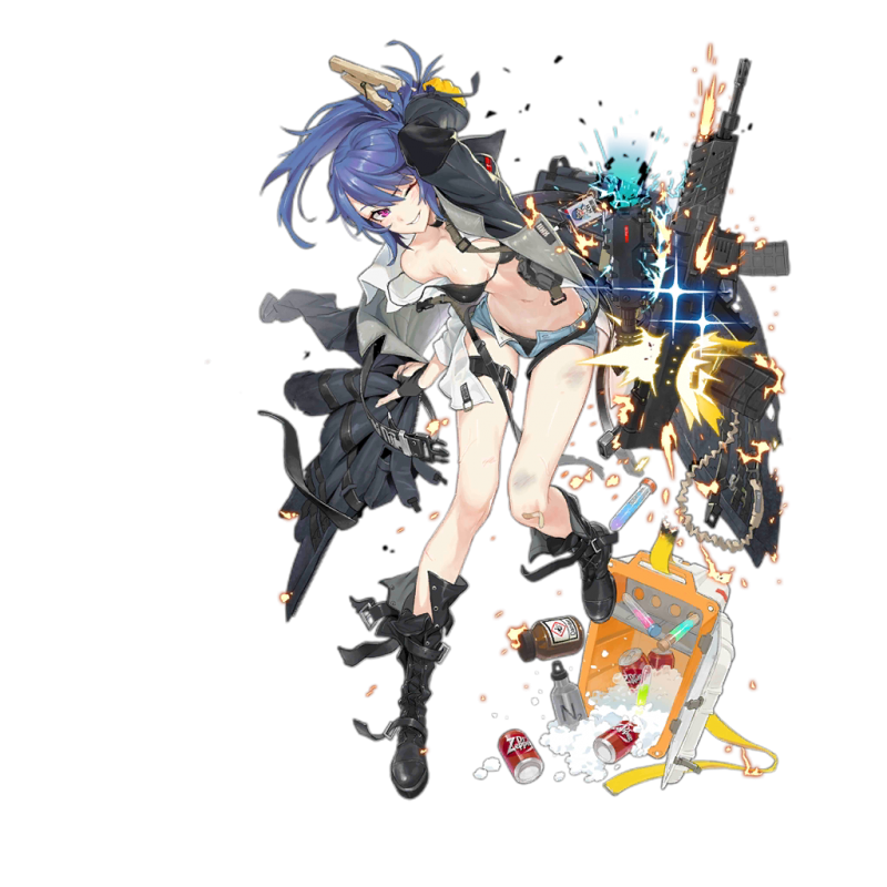 1girl airburst_grenade_launcher anti-materiel_cartridge arm_behind_head arm_up assault_rifle bandaid bare_shoulders belt bikini bikini_under_clothes black_bikini black_boots black_gloves blouse blue_hair blue_shorts bolt-action_grenade_launcher bolt_action boot_straps boots bra_slip breasts broken broken_glass buckle bullpup burst_fire_gun burst_fire_rifle cable can carbine chemicals clothes_pin clothes_writing coat collarbone computerized_scope cooking_off cooler daewoo_k11 damaged denim denim_shorts destruction dirty dr_pepper drink_can earrings electricity embers explosion explosive explosive_weapon fingerless_gloves fire full_body girls&#039;_frontline glass glass_shards gloves grenade_launcher grey_coat gun head_tilt holding holding_coat holding_gun holding_unworn_clothes holding_weapon ice jewelry k11_(girls&#039;_frontline) knee_boots lace-up_boots ladic leaning_forward leather_choker lightning long_coat long_gun long_hair long_shirt malfunction medium_breasts messy_hair micro_bikini multi-weapon multimeter multiple-barrel_gun multiple_straps name_tag off_shoulder official_art one_eye_closed open_clothes open_coat open_fly open_shirt panties parted_lips personification pouch precision-guided_firearm purple_eyes rifle scope see-through_clothes shards shells shirt short-barreled_rifle short_shorts shorts side_ponytail sidelocks sight_(weapon) single_earring single_fingerless_glove skindentation smart_scope smirk soda_can solo sparkle sparks standing stomach sweat swimsuit telescopic_sight test_tube thermal_weapon_sight thigh_strap thighs torn_clothes torn_coat transparent_background trench_coat trigger_discipline underbarrel_assault_rifle underbarrel_rifle underwear unworn_coat unzipped vial weapon white_shirt