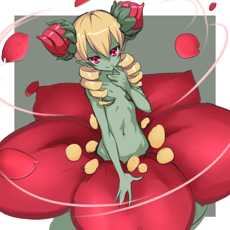 1girl alraune artist_request deku_(dekunosu) disgaea flora_beast_(disgaea) plant_girl tagme