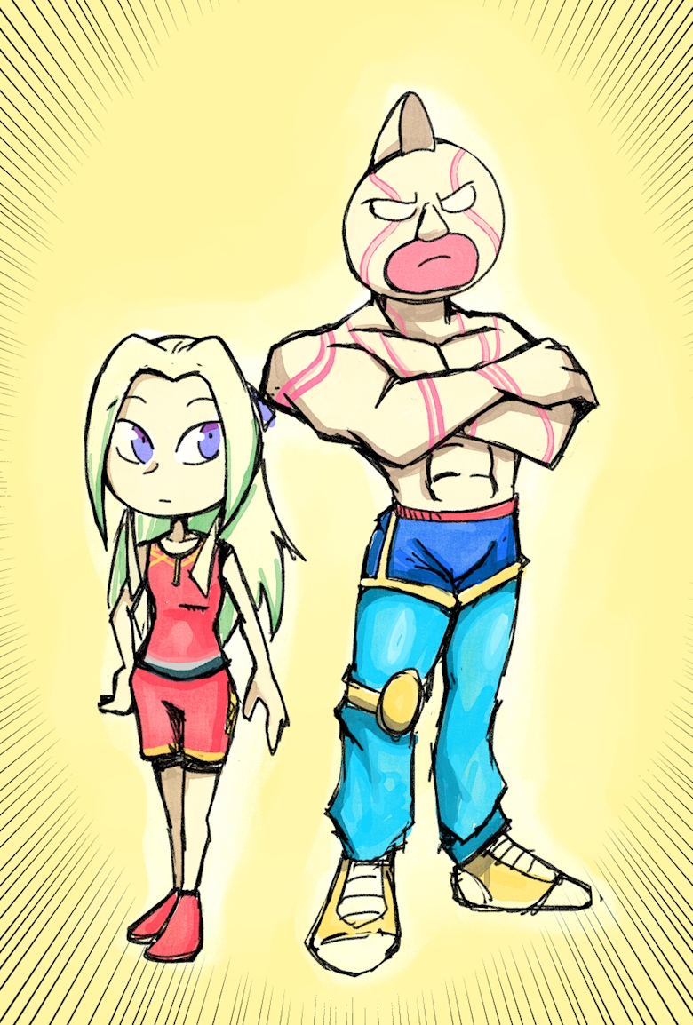 1boy 1girl arm_at_side blue_pants blue_shorts commentary commission confused crossed_arms crossover edelgard_von_hresvelg english_commentary fire_emblem fire_emblem:_three_houses hair_intakes hair_ribbon image_sample kinnikuman kinnikuman_super_phoenix ko-fi_sample lips long_hair mask md5_mismatch nintendo no_pupils pants purple_eyes red_footwear red_shorts red_tank_top resolution_mismatch ribbon setz shoes shorts simple_background size_difference source_larger standing staring tank_top topless_male trait_connection white_hair wrestler wrestling_outfit yellow_background yellow_shoes