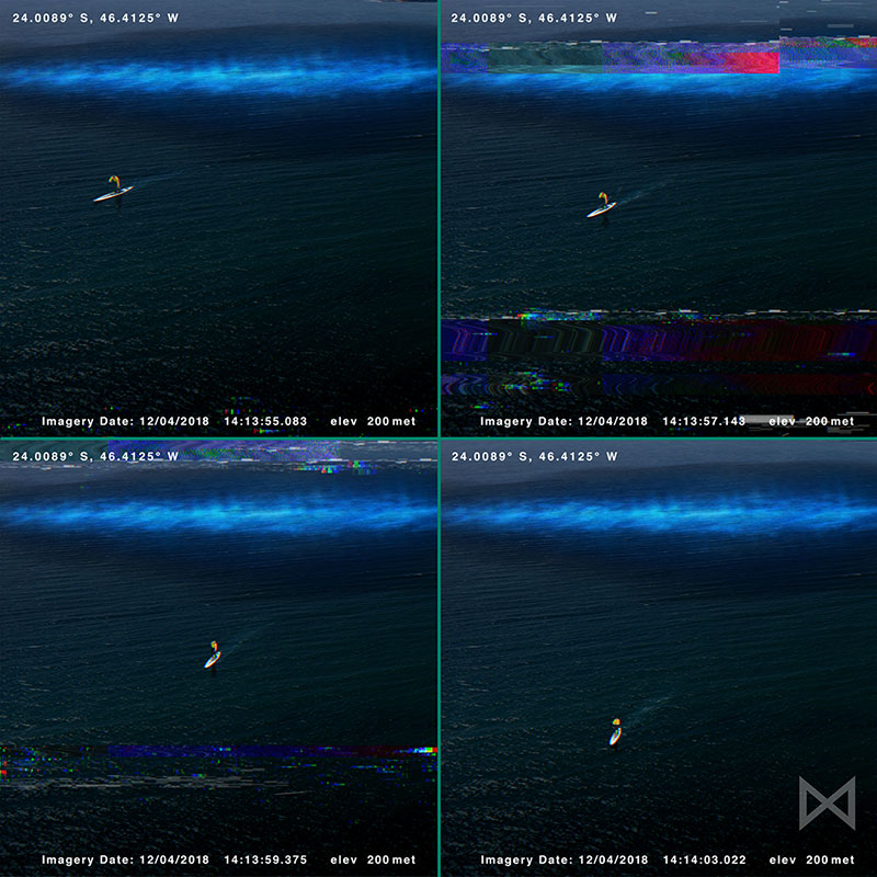 bioluminescence conspiracy energy glowing godzilla godzilla_(series) legendary_pictures monarch_(monsterverse) monsterverse ocean sea_monster surfer surfing viral_marketing