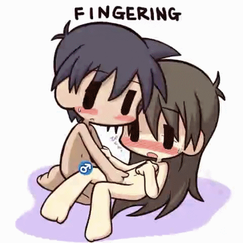 1boy 1girl animated animated_gif censored chibi fingering hetero ikkyuu kamasutra lowres nude sex tagme