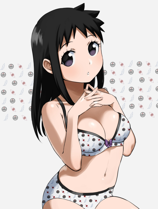 1girl agemono bad_id bad_pixiv_id black_hair bra breasts child fullmetal_alchemist genderswap genderswap_(mtf) hands_together looking_at_viewer panties selim_bradley small_breasts underwear underwear_only