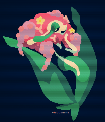 1girl black_background black_eyes colored_skin dress eyeshadow florges florges_(red_flower) flower full_body gen_6_pokemon green_dress green_eyeshadow leaf looking_at_viewer lowres makeup monster_girl nintendo open_mouth pink_flower plant_girl pokemon pokemon_(creature) red_flower red_hair simple_background smile solo standing viscuvania white_skin yellow_flower