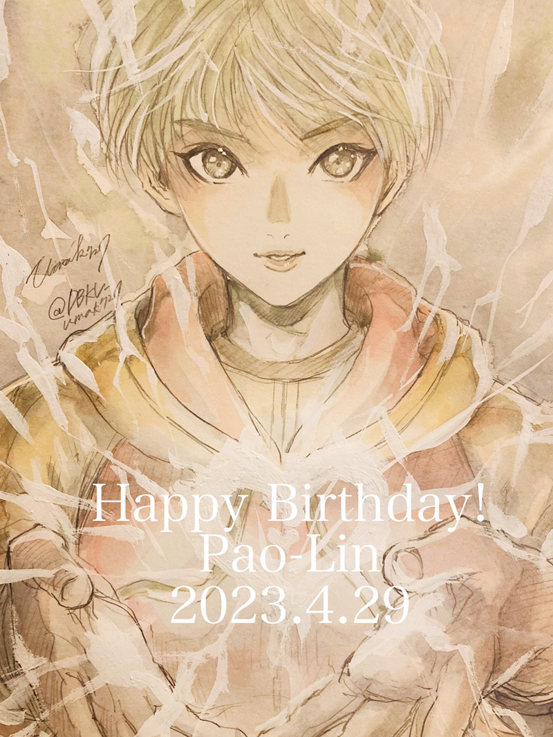 1girl character_name commentary_request dated electricity electrokinesis eyelashes happy_birthday hood hood_down hoodie huang_pao-lin natsuna_(ja727) short_hair signature solo tiger_&amp;_bunny upper_body very_short_hair
