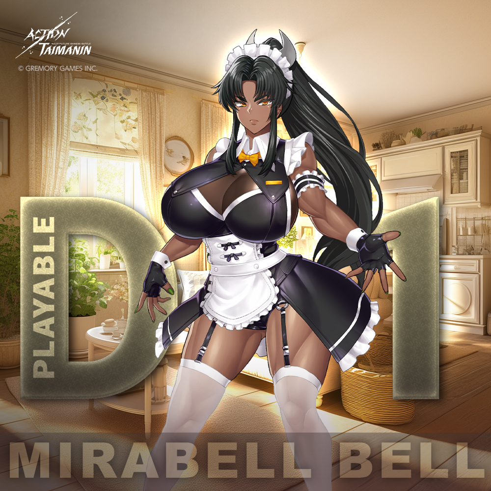 1girl action_taimanin breasts dark-skinned_female dark_skin huge_breasts lilith-soft mirabell_bell obui taimanin_(series) taimanin_asagi_kessen_arena