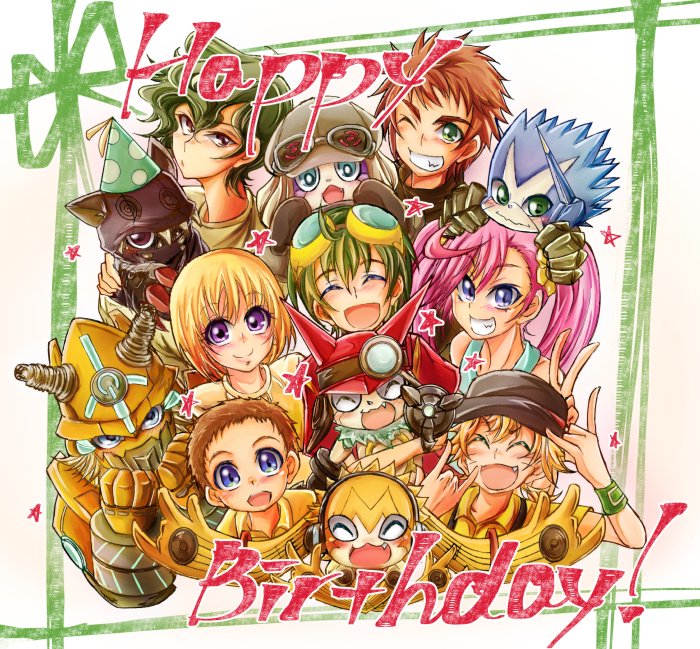 appmon asuka_torajirou birthday bootmon digimon digimon_universe:_appli_monsters dokamon gatchmon hackmon_(appmon) karan_eri kashiki_ai katsura_rei musimon offmon ozora_yujin shinkai_haru tagme