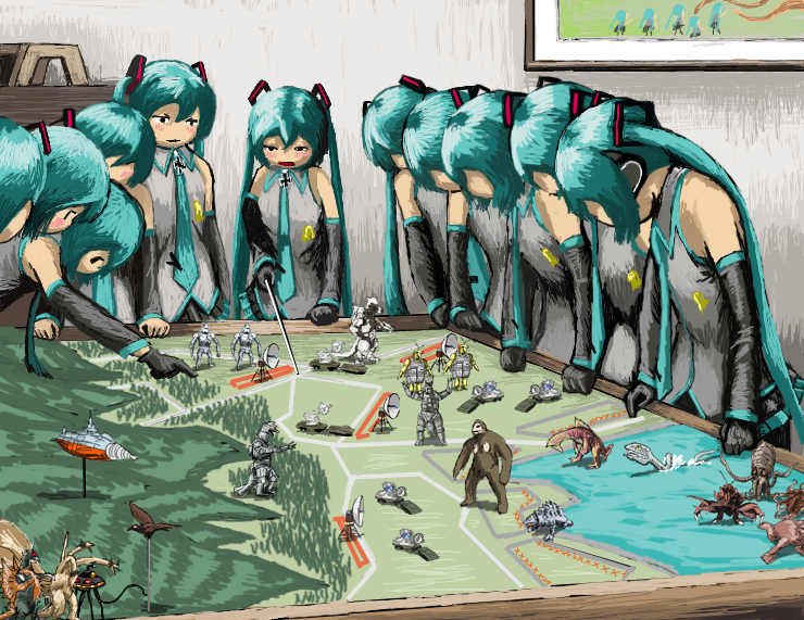 6+girls alien ammunition_backpack ape aqua_hair atragon back_unit battleship character_request clone crab crossover cruiser_submarine cuttlefish cyborg detached_sleeves directed-energy_weapon dragon drill energy_cannon energy_weapon extra_tails flying flying_submarine forest ganimes gezora giant giant_condor_(godzilla) giant_monster giant_octopus_(godzilla) giant_robot giant_sea_serpent gigan gloves godzilla:_tokyo_s.o.s. godzilla_(series) godzilla_vs._gigan godzilla_vs._mechagodzilla godzilla_vs._the_sea_monster gorilla gotengo gunship hatsune_miku headphones hydra jetpack kaiju kamoebas king_ghidorah king_kong king_kong_(series) king_kong_escapes king_kong_vs._godzilla kiryu_(godzilla) long_hair magnetic_weapon map markalite_cannon maser_cannon mecha mechagodzilla mechani-kong military military_vehicle model moguera monster motor_vehicle multiple_crossover multiple_girls multiple_heads nature octopus particle-beam_weapon railgun rankin/bass_animated_entertainment robot rxjx sea_monster sea_serpent ship shoulder_cannon snake space_amoeba_(film) space_monster splashing submarine swimming tail tank tentacles the_mysterians thighhighs toho tree turtle twintails type-4_railgun type_66_maser_beam_tank type_90_maser_cannon very_long_hair vocaloid vtol warship water watercraft wings wrist_cannon wrist_gun