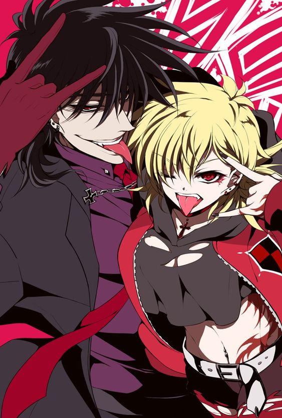 alucard dracula hellsing seras seras_victoria victoria