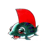 beta_digimon betamon c&#039;mon_digimon:_the_capering_monster_bun digimon digimon_(creature) simple_background solo white_background
