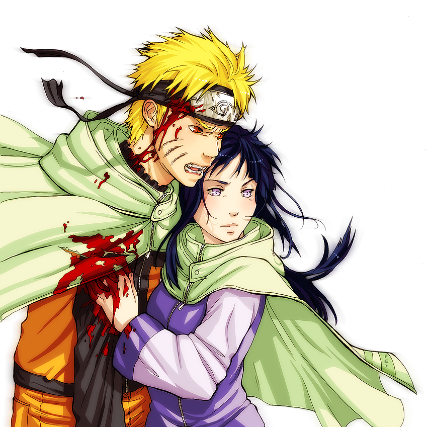 1boy 1girl black_headband black_jacket black_pants blonde_hair blood blood_on_clothes blood_on_face bloody_hand blue_hair blush breasts byakugan cape cloak closed_mouth determined facial_mark fangs forehead_protector hand_up headband holding hyuuga_hinata injury jacket konohagakure_symbol large_breasts lavender_jacket long_hair long_sleeves looking_ahead naruto_(classic) naruto_(series) naruto_shippuuden ninja open_mouth orange_jacket orange_pants pants purple_eyes purple_jacket red_eyes samurai-pet serious short_hair simple_background slit_pupils standing teeth tongue uzumaki_naruto whisker_markings white_background white_eyes zipper zipper_pull_tab