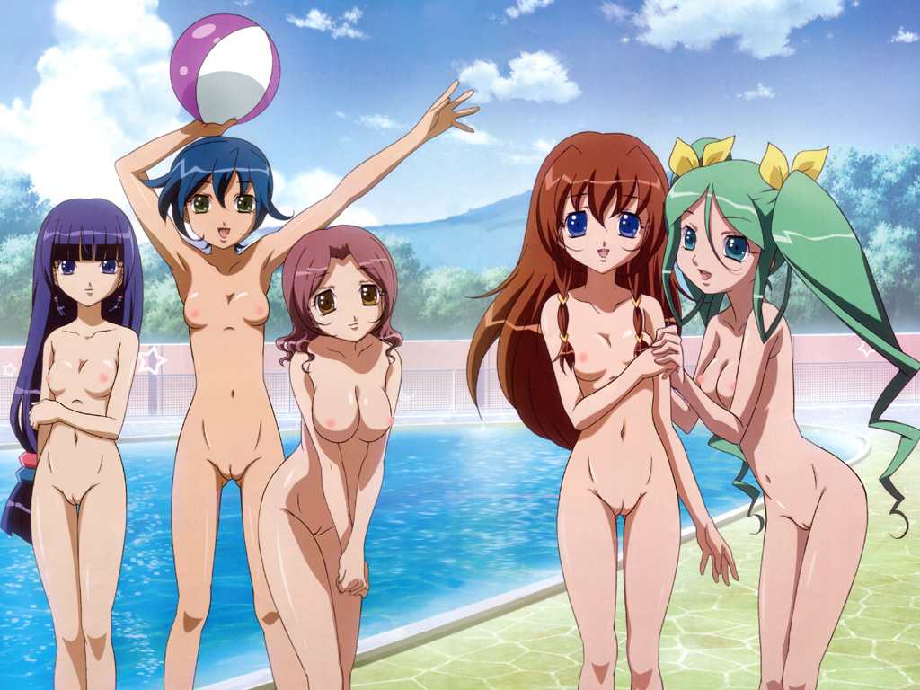 00s 5girls everyone kuroki_manatsu multiple_girls munakata_michiru nipples nude nude_filter pussy tachibana_ichika takamura_keiko takigawa_satsuki third-party_edit uncensored utakata zenra