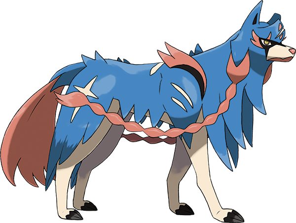 animal_focus artist_request braid closed_mouth from_side full_body gen_8_pokemon legendary_pokemon nintendo no_humans official_art pokemon pokemon_(creature) pokemon_focus pokemon_swsh solo third-party_source transparent_background twin_braids zacian zacian_(hero)