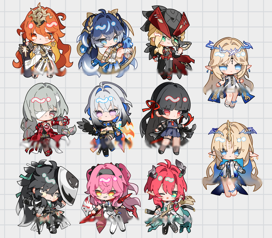 2boys 6+girls ancient_greek_clothes augusta_(wuthering_waves) bandage_over_one_eye black_hair black_serafuku blonde_hair blue_bra blue_eyes blue_hair bra cartethyia_(wuthering_waves) chinese_clothes chisa_(wuthering_waves) ciaccona_(wuthering_waves) colored_inner_hair commentary cristoforo_(wuthering_waves) dress earrings fleurdelys_(wuthering_waves) galbrena_(wuthering_waves) grape_(grapedraws) greatsword greco-roman_clothes green_eyes grey_hair hair_ribbon hashtag-only_commentary hat headgear holding holding_polearm holding_sword holding_weapon horns iuno_(wuthering_waves) jewelry laurel_crown long_hair looking_at_viewer lupa_(wuthering_waves) multicolored_hair multiple_boys multiple_girls one_eye_closed orange_eyes orange_hair parted_bangs phrolova_(wuthering_waves) pink_hair pointy_ears polearm purple_eyes qiuyuan_(wuthering_waves) red_dress red_eyes red_ribbon ribbon school_uniform serafuku single_horn smile sun_earrings sword tacet_mark_(wuthering_waves) tree_horns tricorne underwear weapon white_dress wuthering_waves yellow_horns