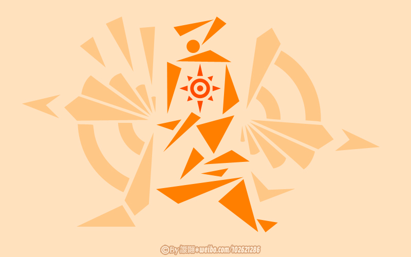 circle crests_(digimon) digimon no_humans prism sun triangle