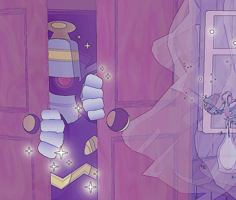 3d alternate_color animal_focus animated animated_gif blender_(medium) closet commentary creatures_(company) curtains dusclops english_commentary game_freak gen_3_pokemon indoors kcamberart low_poly nintendo no_humans outdoors peeking_out pokemon pokemon_(creature) red_eyes shiny_pokemon solo sparkle table through_door vase