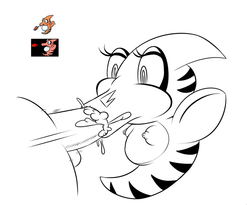 1boy 1girl breasts cum cum_in_mouth dragonzamasu fellatio fish hetero interspecies mario_(series) monochrome nintendo oral seahorse small_breasts super_mario_land thunderfap yurarin_boo