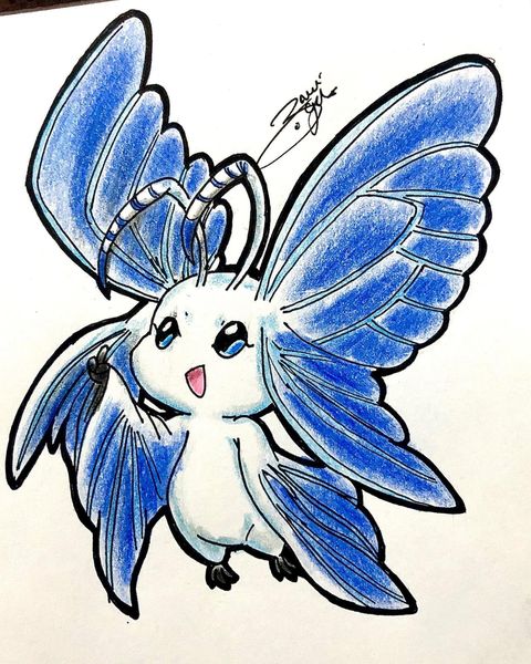 antennae bug butterfly digimon digimon_(creature) insect morphomon wings