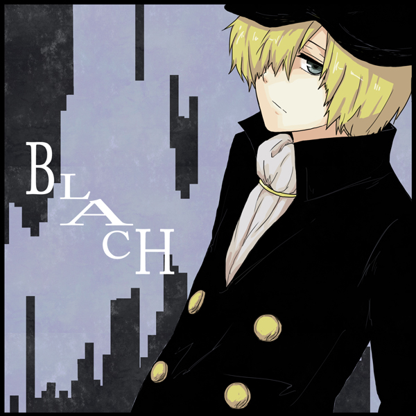 bleach blonde_hair blue_eyes frown gentouka hat short_hair yukio_hans_vorarlberna