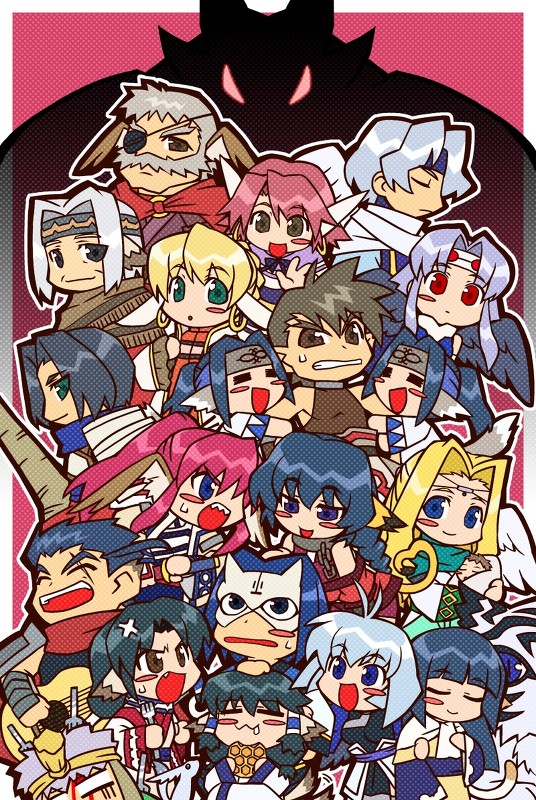 6+boys 6+girls acoustic_guitar androgynous angry animal_ears aruruu baby benawi blush brothers chibi diy dorry_(utawarerumono) eruruu everyone fork genjimaru_(utawarerumono) guitar guraa hakuowlo happy head_wings instrument camyu karulau kurou_(utawarerumono) kuuya_amrulineulka mukkuru multiple_boys multiple_girls mutsumi_(utawarerumono) nuwangi oboro_(utawarerumono) sakuya_(utawarerumono) siblings smile tail touka_(utawarerumono) trap tuskur twins ulthury utawarerumono wings yuzuha_(utawarerumono) zen
