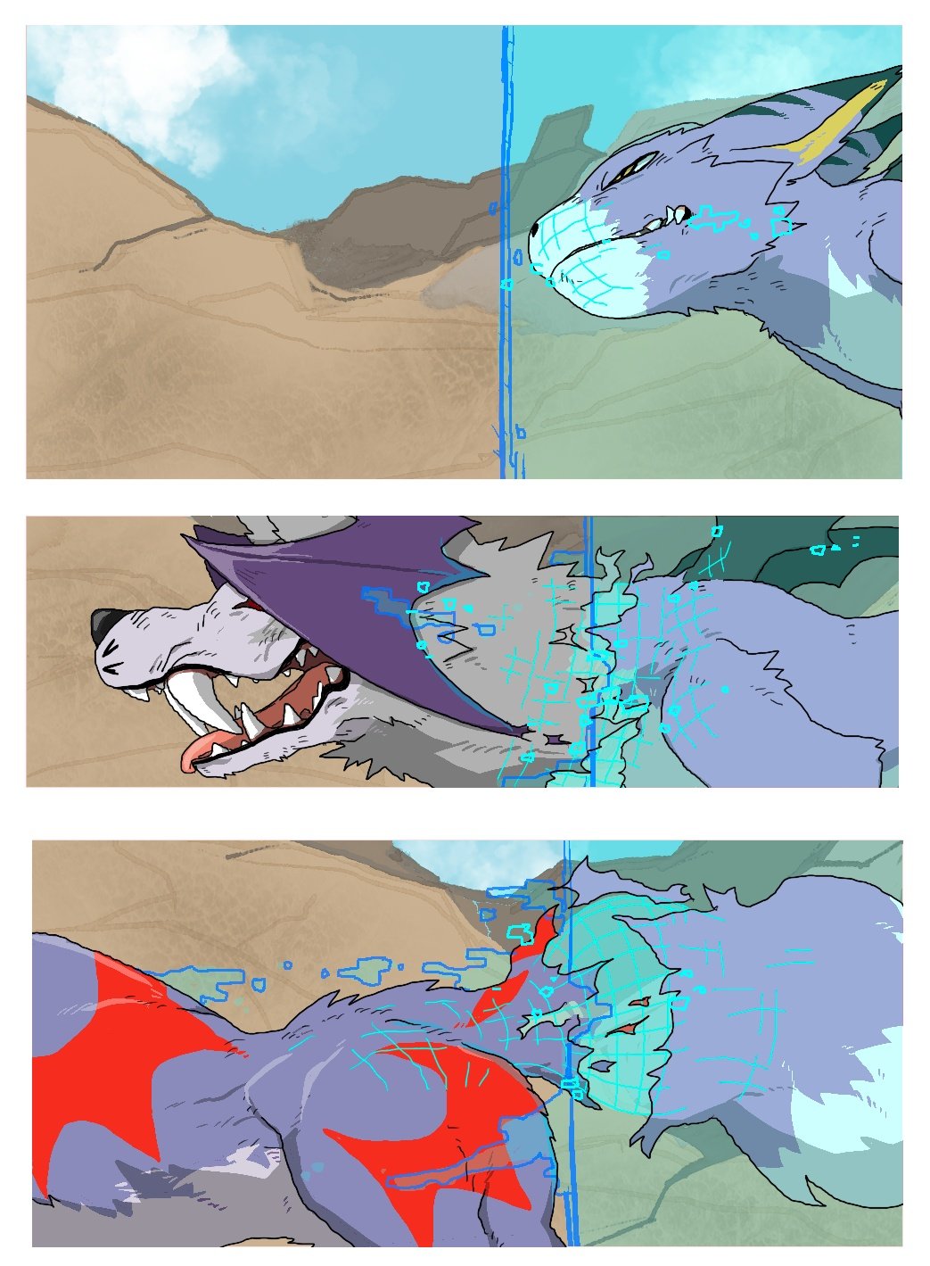 digimon digimon_(creature) dorumon evolution mask sangloupmon sharp_teeth teeth wings