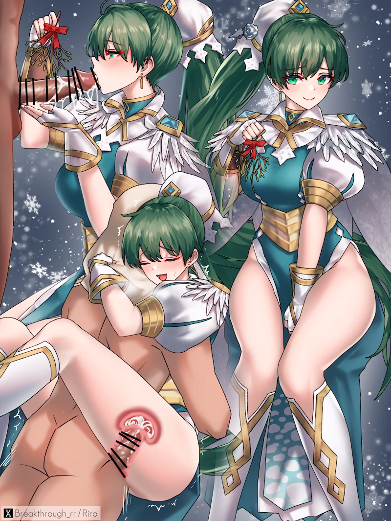 cum cum_in_mouth cum_in_pussy fellatio fire_emblem fire_emblem:_the_blazing_blade fire_emblem_heroes kiran_(fire_emblem) kiran_(male)_(fire_emblem) mistletoe nintendo oral riro_(breakthrough_rr) tagme vaginal