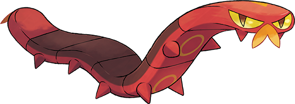 animal_focus artist_request brown_eyes bug colored_sclera full_body gen_8_pokemon nintendo no_humans official_art pokemon pokemon_(creature) pokemon_focus pokemon_swsh sizzlipede solo third-party_source transparent_background v-shaped_eyes yellow_sclera