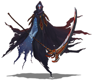 avatar_dreams cape death flying holding holding_weapon lowres non-web_source rpg_maker scythe spectre weapon