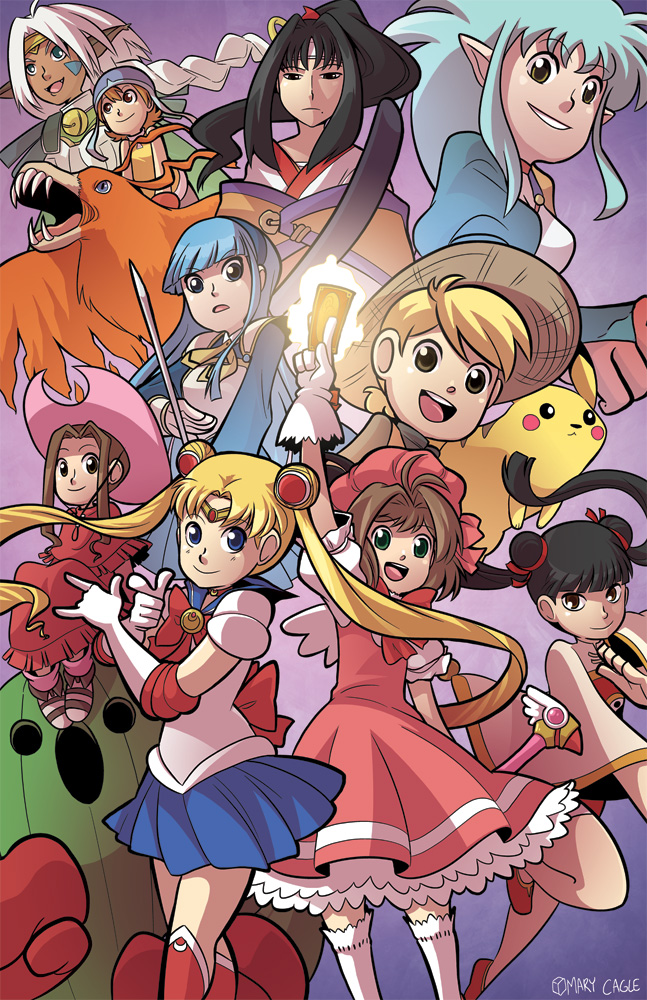 6+girls aisha_clanclan birdramon bishoujo_senshi_sailor_moon boxing_gloves brown_eyes brown_hair cactus cardcaptor_sakura digimon digimon_(creature) digimon_adventure gen_1_pokemon kinomoto_sakura li_meiling long_hair magic_knight_rayearth mary_cagle multiple_girls nintendo outlaw_star pikachu plant pokemon pokemon_(creature) pokemon_adventures ryouko_(tenchi_muyou!) ryuuzaki_umi sailor_moon spines tachikawa_mimi takenouchi_sora tenchi_muyou! togemon tsukino_usagi twilight_suzuka yellow_(pokemon)