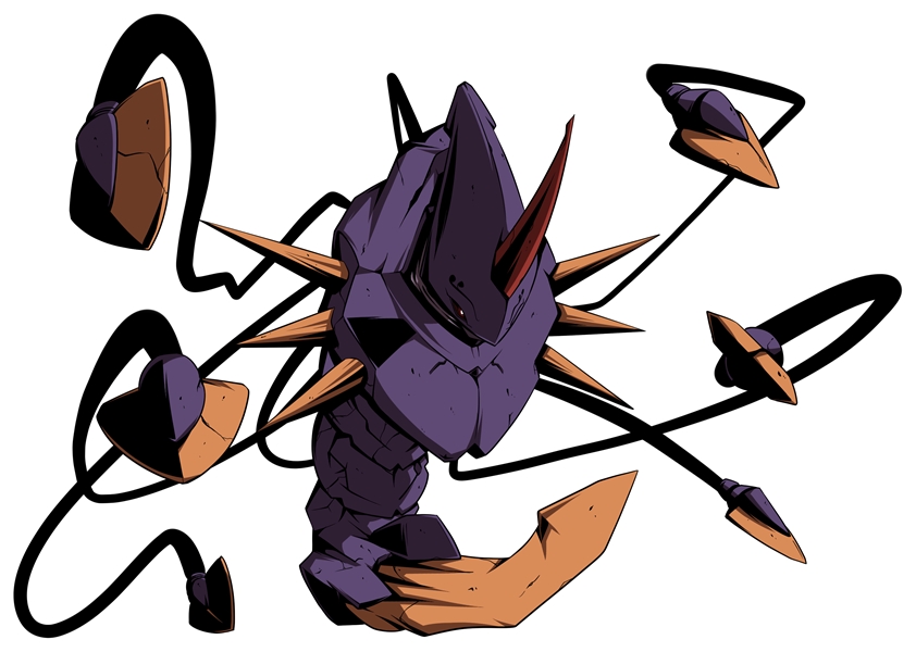 chrysalimon digimon digimon_(creature) horns solo spikes tentacles